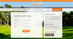 Desktop Screenshot of hardelot-immobilier.com