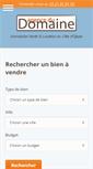 Mobile Screenshot of hardelot-immobilier.com